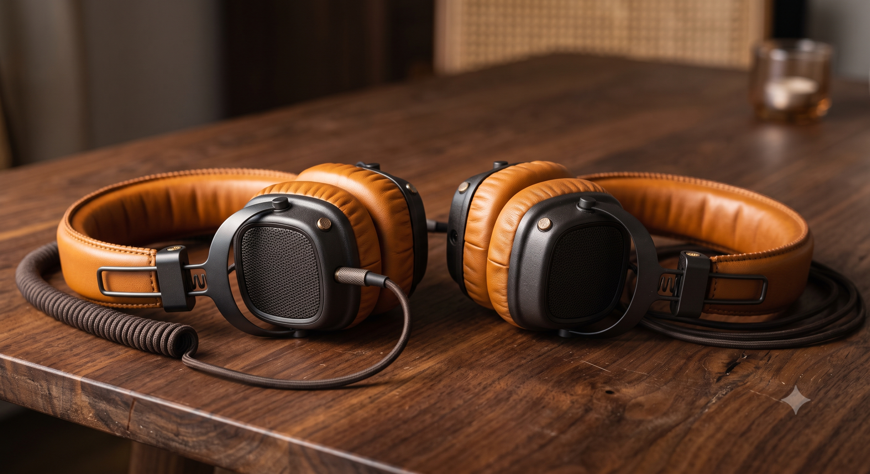 Premium over-ear headphones product shot
